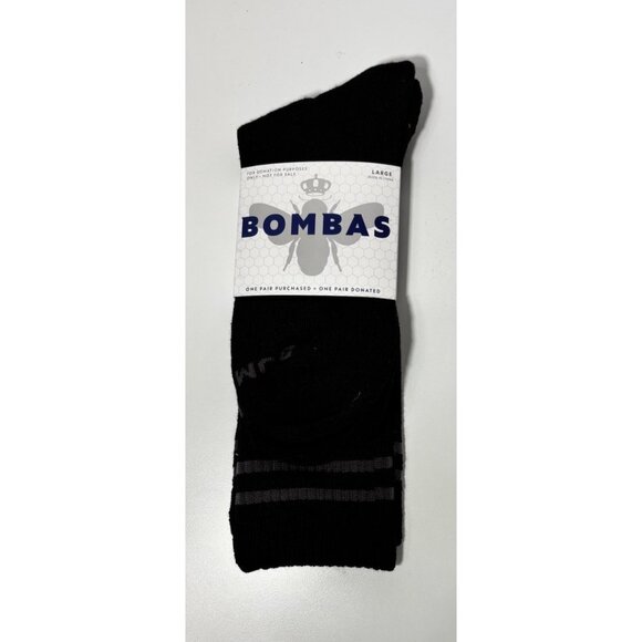 Bombas Other - Bombas Men's All-Purpose Black Calf Socks Size Large 10-13 -Original tag